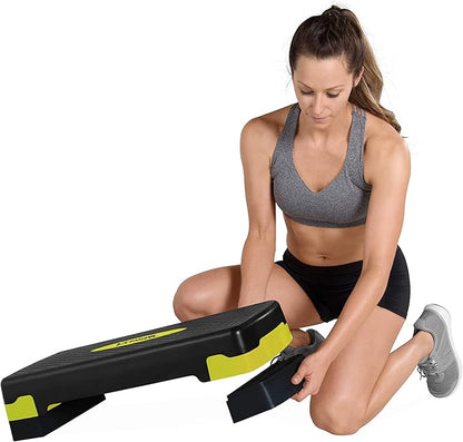 Tone Fitness Compact Aerobic Step Platform | Exercise Step