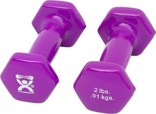 CanDo Vinyl Coated Dumbbells