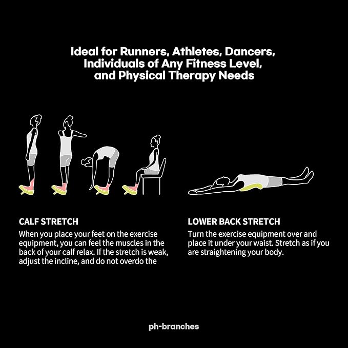 Foot Stretch - Calf Stretcher with 3 Adjustable Angle to Improve Your Balance, Blood Circulation, Lower Body Strength