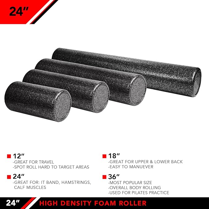 JFIT High Density Muscle Foam Roller