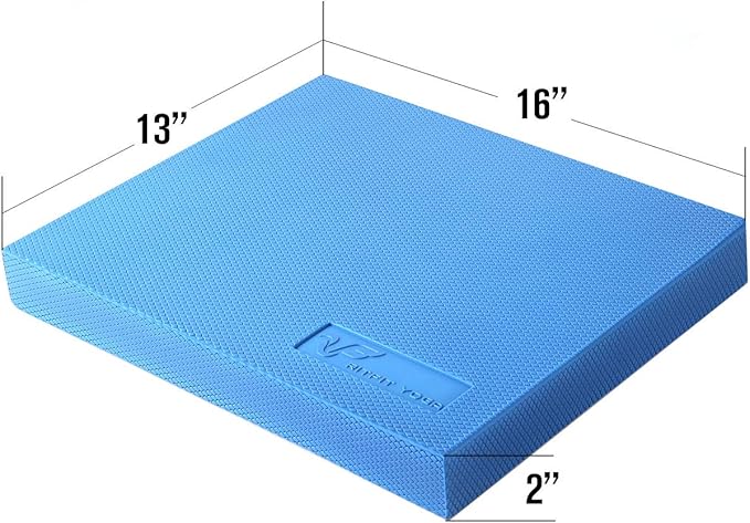 RitFit Balance Foam Pad - 2 inch TPE Non-Slip Mat for Fitness & Balance Exercises,Yoga, Physical Therapy, Knee Cushion with Multi Colors