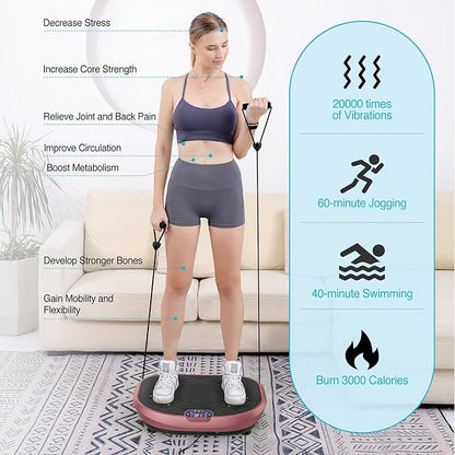 AXV Vibration Plate Exercise Machine Whole Body Workout