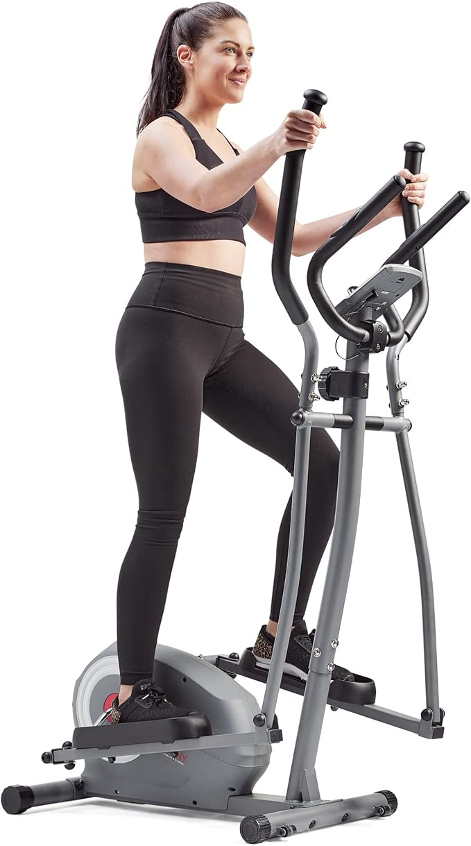 Sunny Health & Fitness Legacy Stepping Elliptical Machine