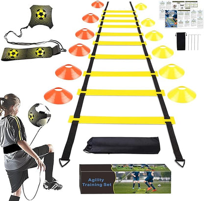 Football Speed Agility Training Set Agility Ladder 12