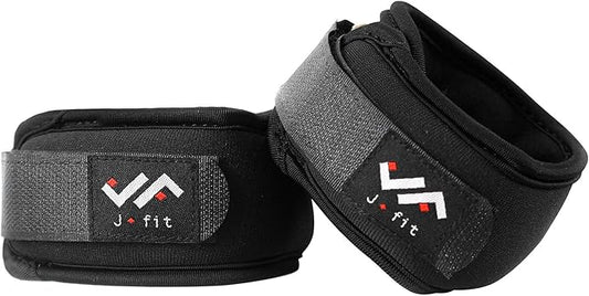 JFIT Wrist Weight Pair – Set of 2, Wrist Straps for Fitness, Walking, Workout – Multiple Size and Weight Options – Comfortable, Breathable, Moisture Absorbent Weight Straps for Men and Women