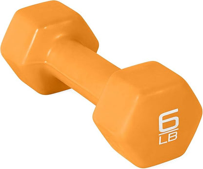 AP Barbell Vinyl Coated Dumbbell | 1-15 LB Single or Pair