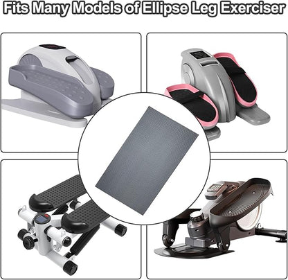 Ellipse Leg Exerciser Machine Non-Slip Mat, Apply to Under Desk Elliptical Peddler While Sitting, Perfect for Electric Seated Foot Pedal Exerciser, Enhanced Stability & Floor Protection