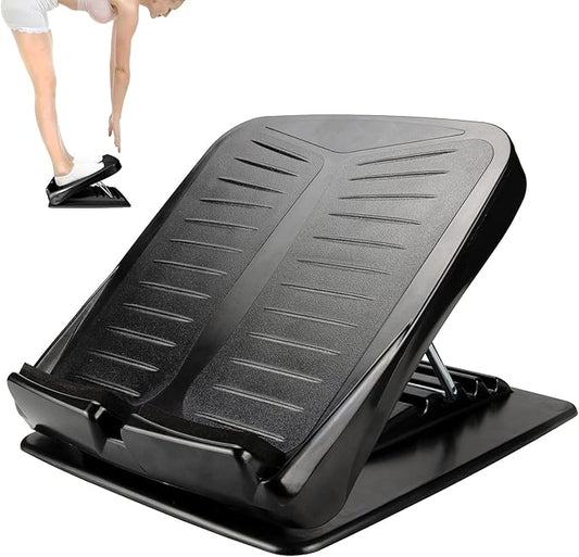 JADE KIT Slant Board Calf Stretcher Adjustable 4 Level Anti Slip Design Incline Board Leg Foot Balancing Fitness Pedal Wedge Stretch for Heel, Hamstring, Achilles, Leg Calves