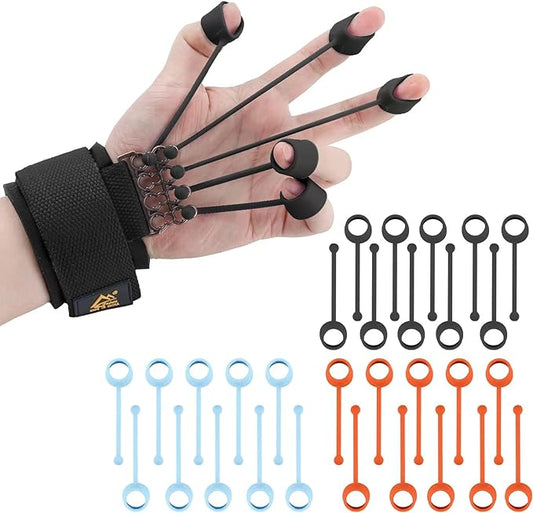 Finger Strengthener Stroke Recovery Physical Therapy Equipment Stretcher Hand Strengthener Hand Workout Extension Exerciser Hand Grip Trainer