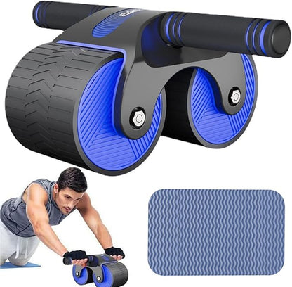 Automatic Rebound Aabdominal Wheel, 2023 New Ab Roller Wheel for Abdominal Exercise Fitness, Springback Wheels Roller Domestic Abdominal Exerciser, Gym Accessories Excercise