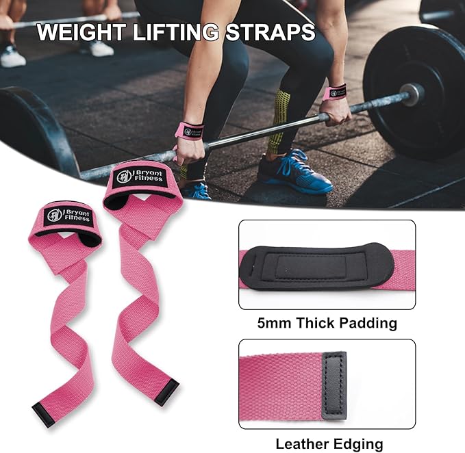 J Bryant Barbell Pad Set with 2 Ankle Straps for Cable Machines Hip Resistance Band Weight Lifting Straps Thick Cushion Hip-Thrusts Pad with Carry Bag for Squats Bench Press Workout