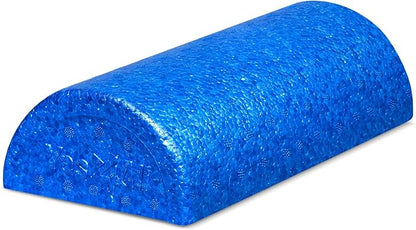 Yes4All High Density Half Round Foam Roller Support Pain Relieved, Back, Leg and Muscle Restoration, 12", 18", 24", 36"