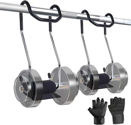 Dumbbell Spotter Hooks : Dumbbell Spotter Hooks Barbell Attachment - mad spotter pro 2.0 dumbbell hooks Dumbbells to Barbells Safety Hanger for Chest Workout Connect to Barbell (Equipped with 2 Dumbbell Gloves)