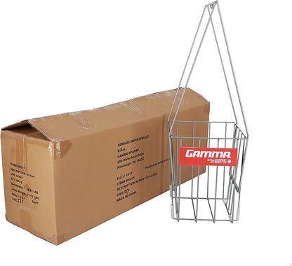 GAMMA Tennis Ball Hopper, Tennis Hopper for Easy Pick Up, Carrying, and Storage, Durable, Convenient, Heavy-Duty Construction in Multiple Sizes and Colors