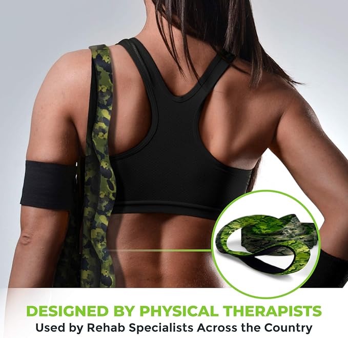 Gradient Fitness Stretching Strap for Physical Therapy, 12 Multi-Loop Stretch Strap 1.5" W x 8' L, Neoprene Handles, Physical Therapy Equipment, Yoga Straps for Stretching, Leg Stretcher