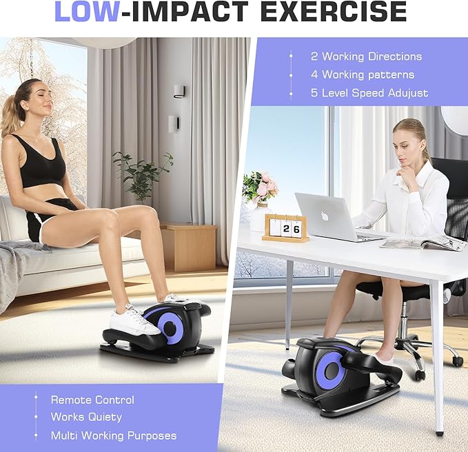 ANCHEER Under Desk Elliptical Machine