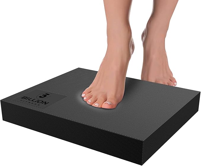 Foam Balance Pad(Large or XL),5BILLION Stability Pad for Physical Therapy,Non-Slip Exercise Balance Pad for Balance workouts,Yoga Knee Pad for Gym Fitness Stretching Pilate