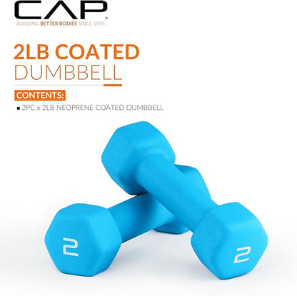 CAP Neoprene Coated Dumbbell Weights | Multiple options