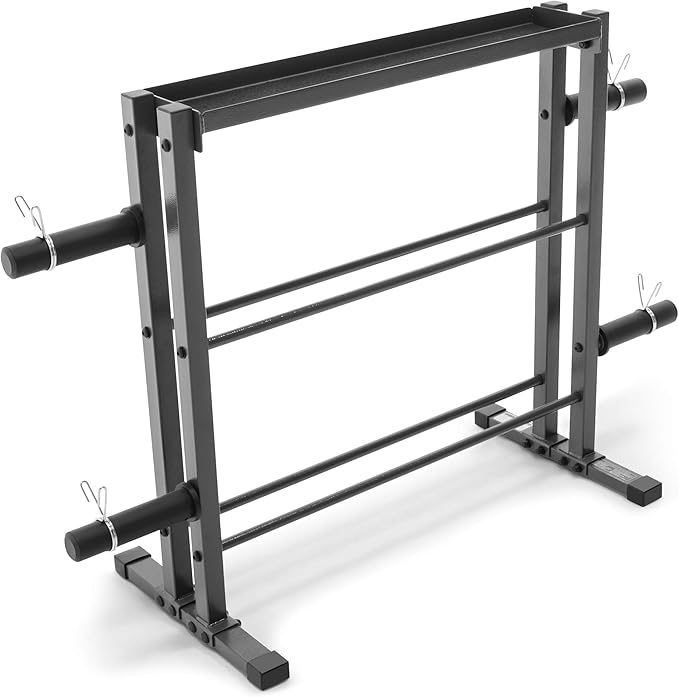 Marcy Weight Storage Organizer Racks for Dumbbells, Kettlebells, Weight Plates