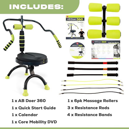 Ab Fitness Machine System Provides An Abdonimal And