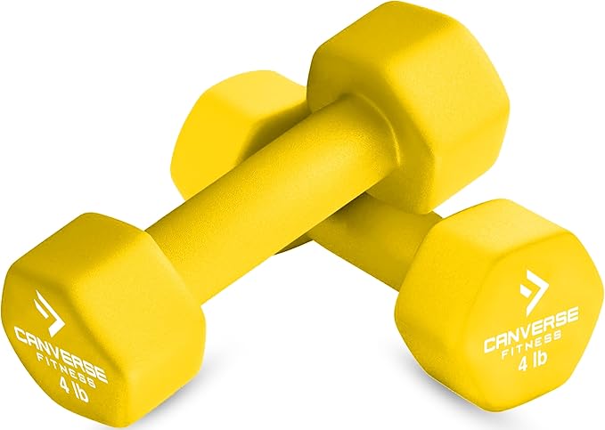 Neoprene Coated Dumbbell Sets of 2, Hand weight Dumbbells Anti-roll, Anti-Slip, Hexagon Shape for Strength Training Exercises Dumbbell Pairs for Men and Women, Ideal for Home Gym