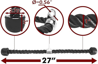 A2ZCARE Cable Machine Accessories for Weight Lifting