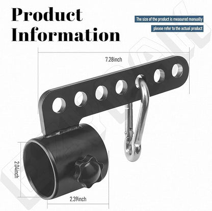 Belt Squat Bar Machine Attachment for 2 inch 500 lbs