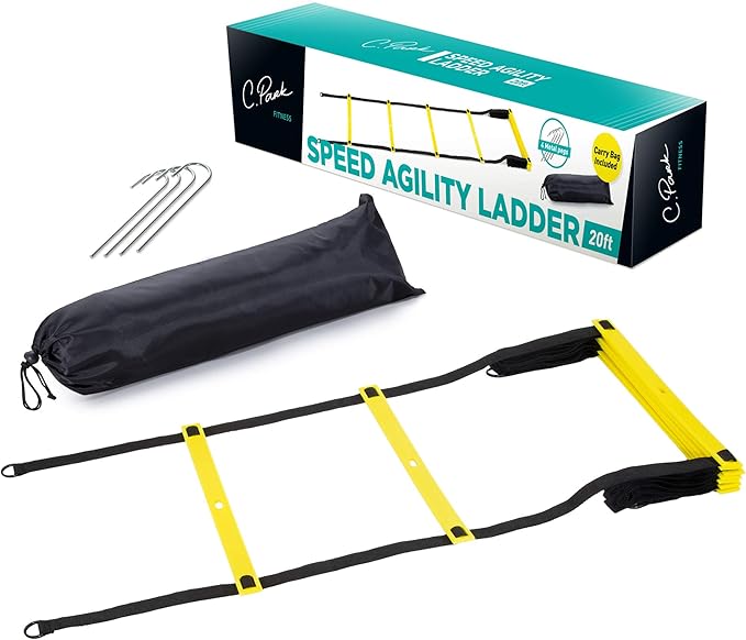 Speed Agility Ladder 20 ft 4 Metal