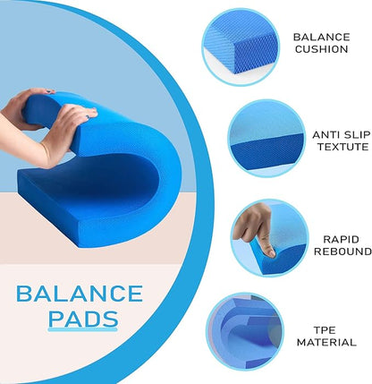 Foam Balance Pad,Balance Pads for Physical Therapy,Balance Mat Physical Therapy 2 inch Thick High Resilience