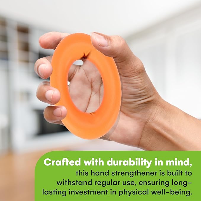 Steady Doggie Strengthener Grip Rings Set of 3 - Silicone Grip Strength Trainer for Sports & Rehabilitation - Durable 30, 40 and 50 Lb - Multicolor - Ideal for Men, Women, Teens, and Seniors