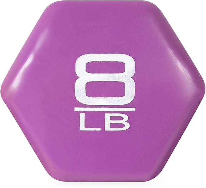 AP Barbell Vinyl Coated Dumbbell | 1-15 LB Single or Pair