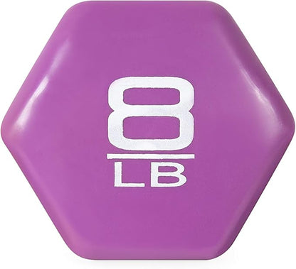 AP Barbell Vinyl Coated Dumbbell 1-15 LB