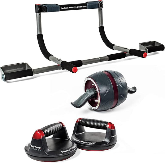 Perfect Pushup Elite, Anti-Slip Rotating Handles Prevent Wrist and Elbow Strain