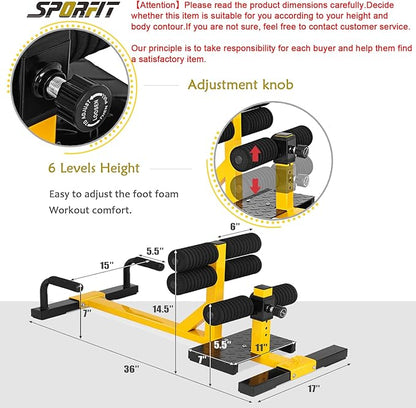 3 in 1 Sissy Squat Machine