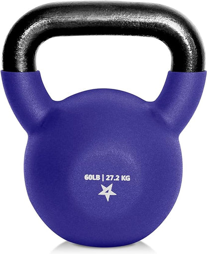 Yes4All Neoprene Coated/Adjustable Kettlebell & Kettlebell Sets - Hand Weights for Home Gym & Dumbbell Weight Set training