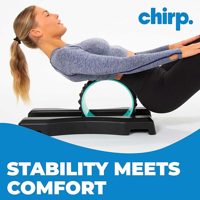 Chirp Wheel Base - No-Balance Needed, Stability & Support for Wheel Rollers, Achieve Deep, Satisfying Massages, Reliable Design, Compatible with All Chirp Wheels Except XL (Chirp Wheels Not Included)