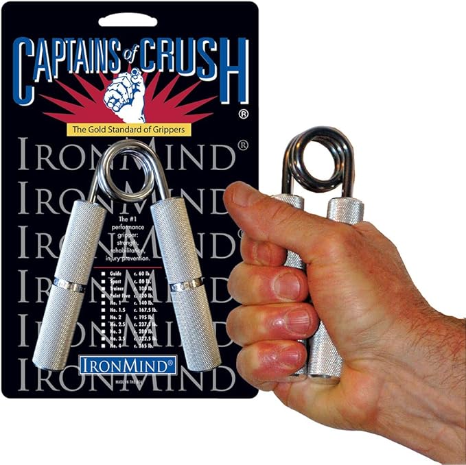 IronMind Captains of Crush (CoC) Hand Gripper - The Gold Standard of Grippers | The World's Leading Hand Strengthener