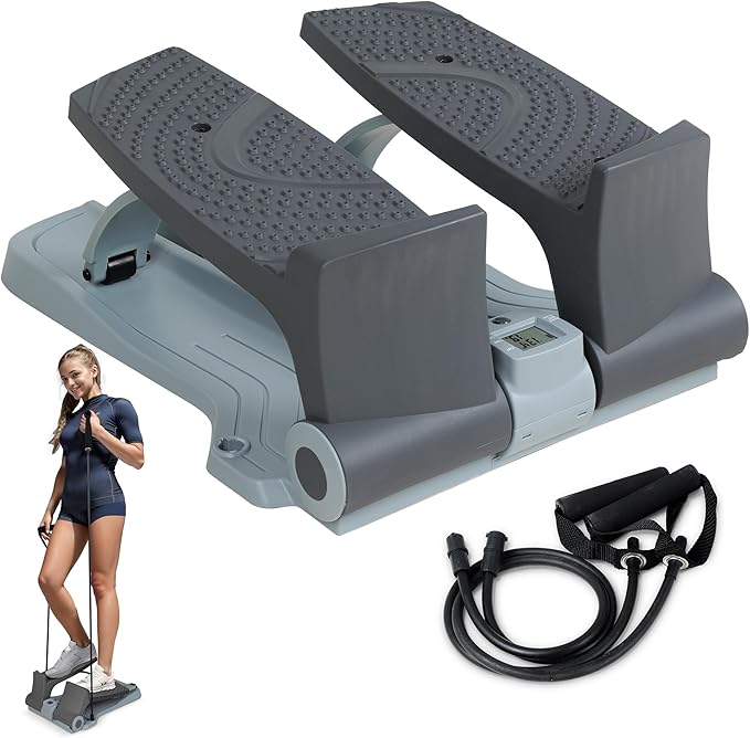 Leikefitness Portable Climber Stepper Lightweight Fitness Twister Step Machine for Home Gym ST6800