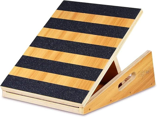 Yes4All Professional Incline Board, Slant board calf stretching, Squat Wedge and Anti-Slip Surface, Portable Side Handle