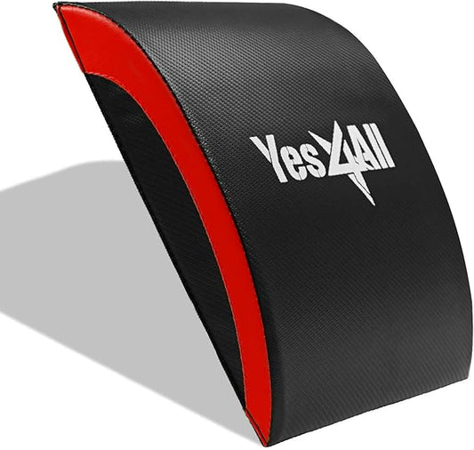 Yes4All Ab Mat Tailbone & No Tailbone, Foldable Abdominal Exercise Sit Up Support Pad for Core Training and Lower Back