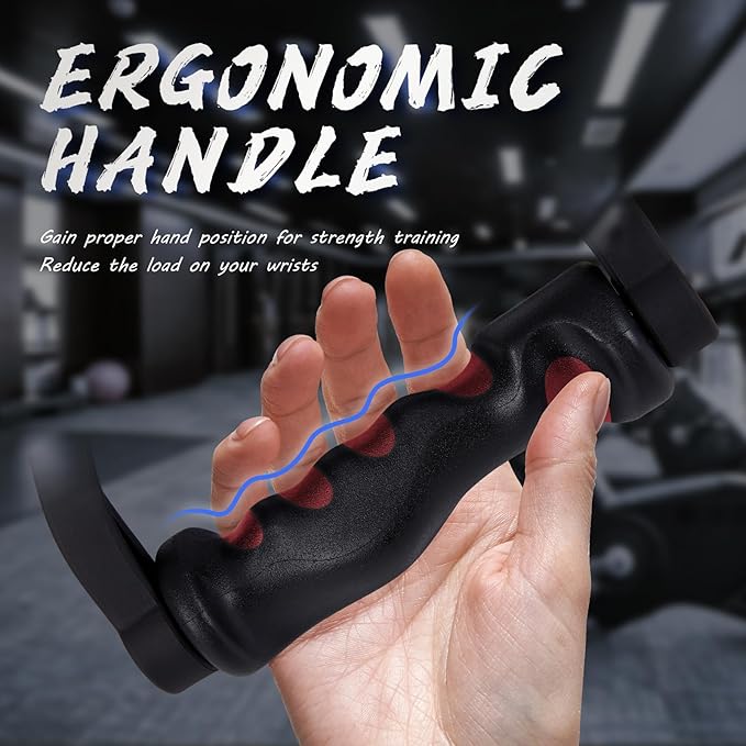 Double D Handle for Cable Machine - Ergonomic