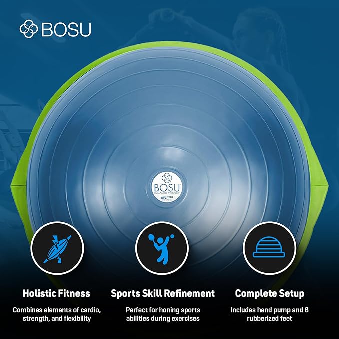 Bosu Home Gym Equipment The Original Balance Trainer 26 Inch Diameter