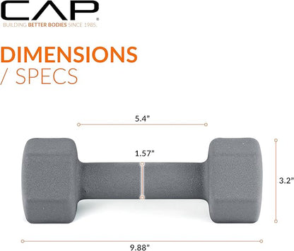 CAP Neoprene Coated Dumbbell Weights | Multiple options