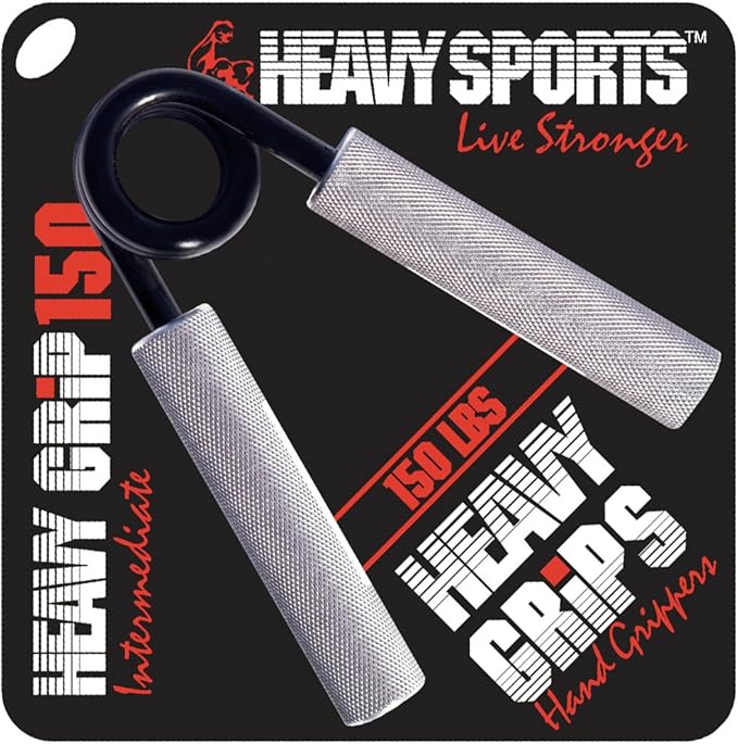 Heavy Grips Intermediate Hand Strengthener - Steel, Size 150