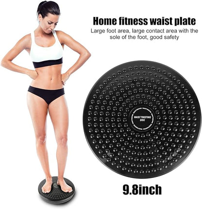 H H&J HUAJIAN Waist Whisper Disc,Body Twister Waist Twister Body Shaping Rotating Board for Women's Twisting Sports Equipment Aerobic Exercise Foot Massage