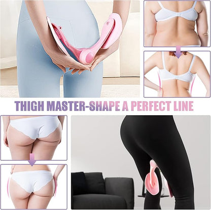 Thigh Master Thigh Exerciser for Women, Enhanced Resistance Hip and Pelvis Trainer, Inner Thigh Exercise Equipment Kegel Exercise Products for Women Home Gym