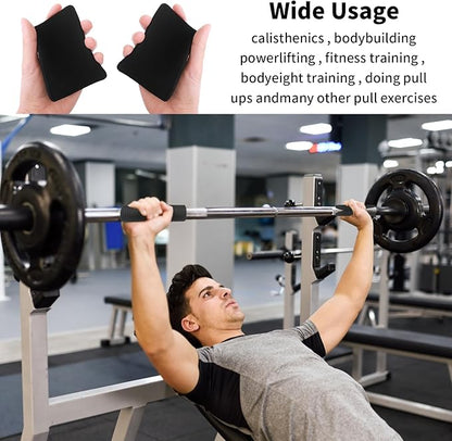 Thinp 10 Pcs Gym Grip Pads for Weight Lifting Pullup & Dip Gym Glovesneoprene Grip Pads for Weightlifting Neoprene Comfort Weightlifting Hand Grips Workout Pads for Men Women No Sweaty Hands