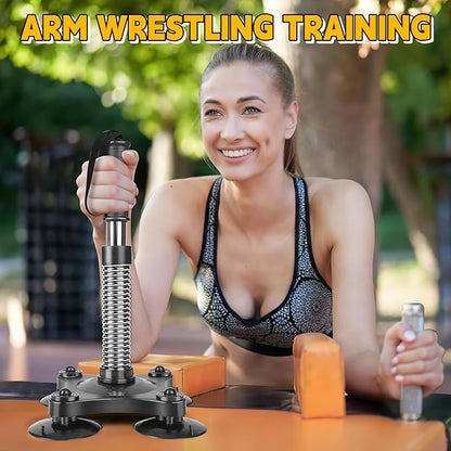 Arm Wrestling Trainer & Equipment: Forearm & Hand Muscle Developer, Gym-Grade Wrist Exerciser for Enhanced Workouts