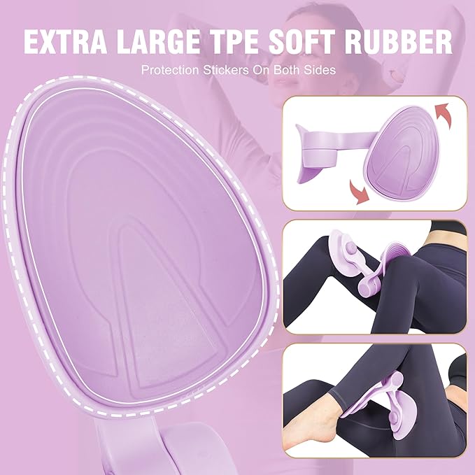 Thigh Master - Thigh Toner, Pelvic Floor Trainer, Kegel Trainer & Butt, Leg, Arm Toning Master Equipment for Home Gym Workout