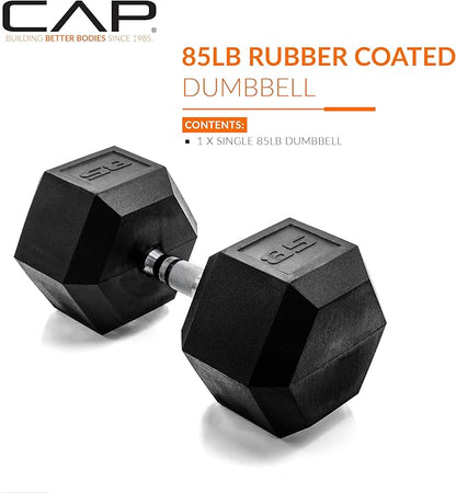 CAP Barbell Coated Hex Dumbbell Weight